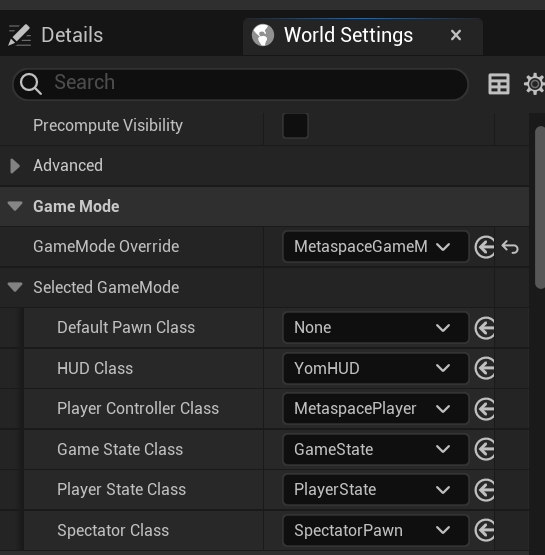 Configuring the GameMode